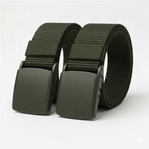 Kit 2 Cintos Antialérgico Fivela Engate Rápido Militar
