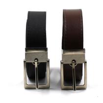 Kit 2 Cintos Masculino Social Dupla Face De Couro Kit 2 Cintos Masculino Social Dupla Face De Couro