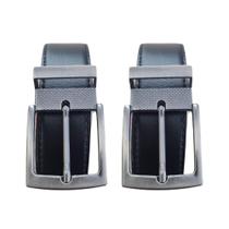 Kit 2 Cintos Social Masculino Dupla Face Fino Estiloso