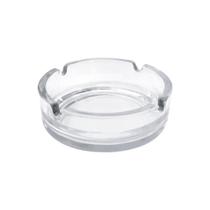 Kit 2 Cinzeiro De Vidro Redondo Para Bar Restaurante Casa Resistente