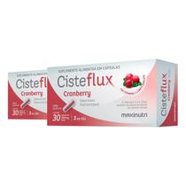 Kit 2 Cisteflux Cranberry Maxinutri 30 Cápsulas