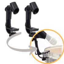 Kit 2 Clamp Garra Microfone de Bateria Liverpool 87030