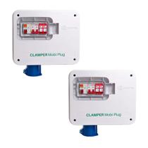 Kit 2 Clamper Mobi Plug - 110v/220v - 8kw - C I 024054 Kit 2 Clamper Mobi Plug - 110v/220v - 8kw - C I 024054