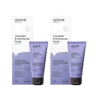 Kit 2 Clareador Labotrat Facial Antimarcas Niacinamide 30g