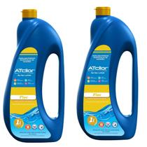 Kit 2 Clarificante Floculante Piscina Floc Atcllor 1 Litro