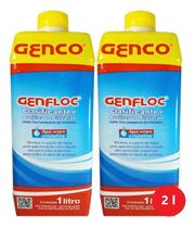 Kit 2 Clarificante Genfloc 1Lt-Genco