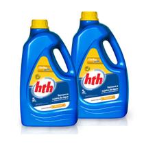 KIT 2 Clarificante Maxfloc Hth P/ Manutenção E Limpeza Piscina