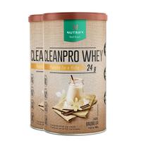 Kit 2 Clean Pro Whey Hidrolisado Baunilha Nutrify 450G Kit 2 Clean Pro Whey Hidrolisado Baunilha Nutrify 450G