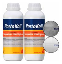 Kit 2 Cleanmax Limpador Removedor Multipisos 1 Litro Portokoll Kit 2 Cleanmax Limpador Removedor Multipisos 1 Litro Portokoll