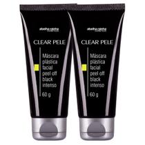 Kit 2 Clear Pele Mascara Peel Off Black Intenso Remove Cravos e Renova a Pele