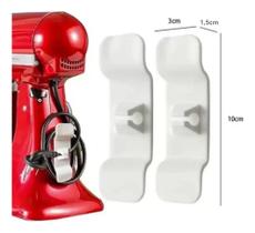 Kit 2 Clips Organizador Fixador Adesivo De Cabo Fios Eletro - Clink