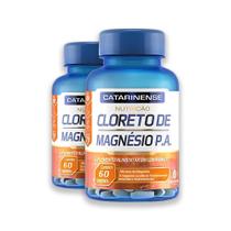 Kit 2 Cloreto de Magnésio P.A. 60 Comprimidos Catarinense