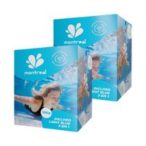Kit 2 Cloro Granulado De 10kg Dicloro 3 Em 1 Montreal Para Limpeza Da Piscina
