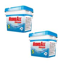 Kit 2 Cloro Granulado Penta Hidroall 2,5Kg Tratamento Piscina