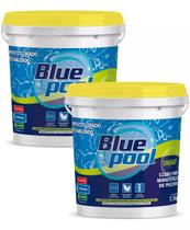 Kit 2 Cloro para Piscina Granulado Bluepool Multilacao 7,5kg Kit 2 Cloro para Piscina Granulado Bluepool Multilacao 7,5kg