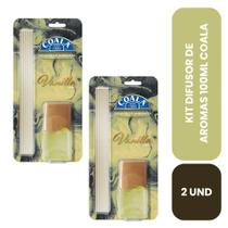 Kit 2 Coala Difusor De Aromas Aromatizante Vanilla 100ml