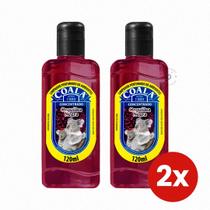 Kit 2 Coala Essências Limpador Perfumado de Ambientes Desinfetante Concentrado Orquídea Negra 120ML