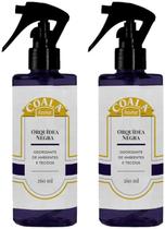 Kit 2 Coala Home Odorizante De Ambientes E Tecidos Orquídea Negra 260ml