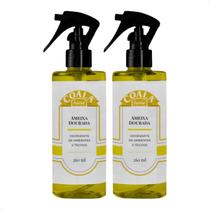 Kit 2 Coala Home Spray Odorizante de Ambientes e Tecidos 260ml Ameixa Dourada