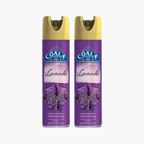 Kit 2 Coala Odorizante de Ambiente Aerossol Lavanda 400ml. Ambiente Agradavel