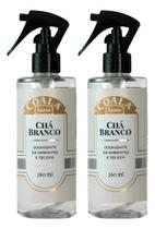 Kit 2 Coala Odorizante Spray Tecidos Cortinas Lençois Chá Branco 260ml Kit 2 Coala Odorizante Spray Tecidos Cortinas Lençois Chá Branco 260ml