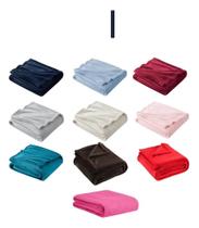 Kit 2 Coberta Mantinha Casal Microfibra Veludo Cama 2 Variad