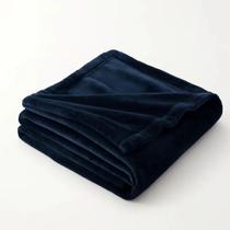 Kit 2 Coberta Mantinha Casal Microfibra Veludo Cama 2,00 Az Kit 2 Coberta Mantinha Casal Microfibra Veludo Cama 2,00 Az