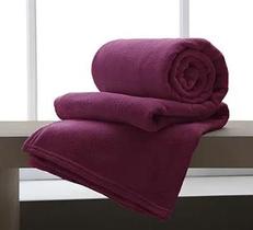 kit 2 Cobertor Manta Casal Padrão Anti Alérgico soft cores