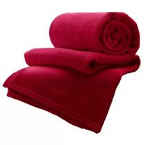 Kit 2 Cobertores Manta Casal Antialérgica Super Macia