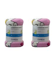 Kit 2 Cobertores Solteiro Mágico Brilha No Escuro 220X150 Kit 2 Cobertores Solteiro Mágico Brilha No Escuro 220X150