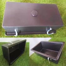 Kit 2 CochosComedouros Individuais 30 Litros pra Gado e Cavalo em Geral