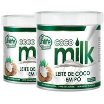 Kit 2 Coco Milk Unilife Leite de coco em Pó 200g