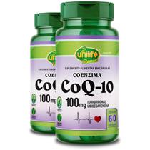 Kit 2 Coenzima CoQ-10 Unilife 60 Cápsulas