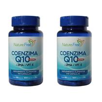 Kit 2 Coenzima Q10 100MG + ZMA + VITAMINA E 60 Cápsulas Kit 2 Coenzima Q10 100MG + ZMA + VITAMINA E 60 Cápsulas