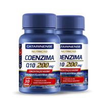 Kit 2 Coenzima Q10 200mg Catarinense 30 cápsulas
