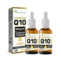 Kit 2 Coenzima Q10 30ml Gotas Flora Nativa