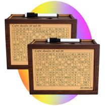 Kit 2 Cofres Desafio Japones Wodbox 20mil 15mil 10mil 5mil 2 Unidades Kit 2 Cofres Desafio Japones Wodbox 20mil 15mil 10mil 5mil 2 Unidades