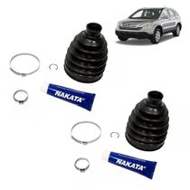 Kit 2 Coifas Externas Da Homocinética Traseira Lado Roda Honda CRV 2.0 2008/2011