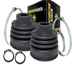 Kit 2 Coifas Lado Câmbio Axios 541.2412 Fiat Uno Mille Fire 1996 a 2015 Palio 1996 a 2014 Strada 1998 a 2019 Doblò Idea