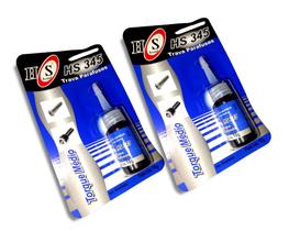 Kit 2 Cola Adesiva Trava Rosca Parafuso Azul Torque Médio 10g HSBond