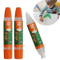 Kit 2 Cola Gel 2 Bicos De Precisão 30gr Leo E Leo Kit 2 Cola Gel 2 Bicos De Precisão 30gr Leo E Leo
