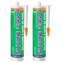 Kit 2 Cola Isopor Cinza 450G