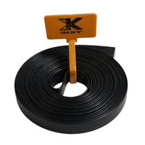 kit 2 Cola Queratina para cabelos Fita K Mega Hair preta 3m