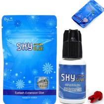 Kit 2 Cola SKY Pote Hermético Extensão de Cílios Fio A Fio