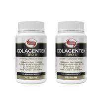 Kit 2 colágeno colagentek tipo ii - 60 cápsulas - vitafor