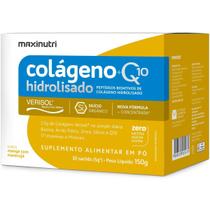 Kit 2 Colágeno Hidro Verisol + Q10 30X5 Manga Com Maracujá - Maxinutri