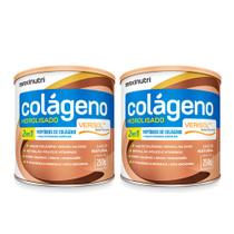 Kit 2 Colágeno Hidrolisado em Pó 2 em 1 Verisol 250g Natural