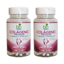 Kit 2 Colágeno Hidrolisado Verisol - Retinol + Vitamina C - Bio redux