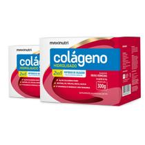 Kit 2 Colágeno Maxinutri 30 Sachês Frutas Vermelhas Kit 2 Colágeno Maxinutri 30 Sachês Frutas Vermelhas