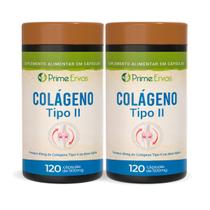 Kit 2 Colágeno Tipo 2 120 cápsulas Prime Ervas Kit 2 Colágeno Tipo 2 120 cápsulas Prime Ervas